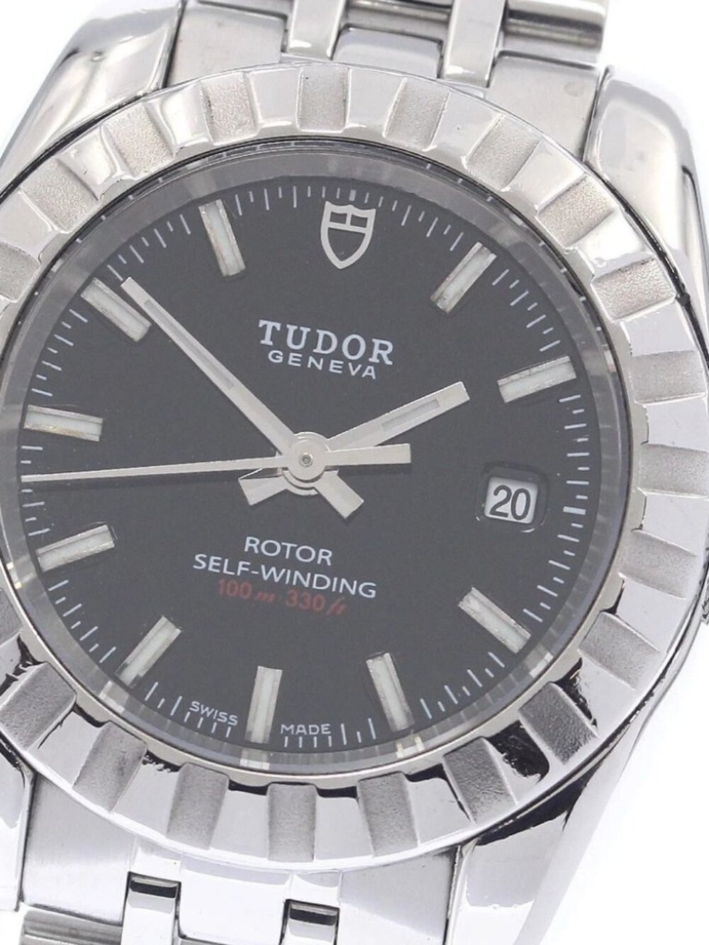 TUDOR Classic Date 22010 black Dial Automatic Ladies Watch_963376